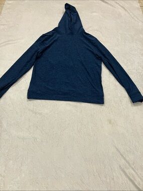 Outdoor Voices blue Heather Hooded Pullover